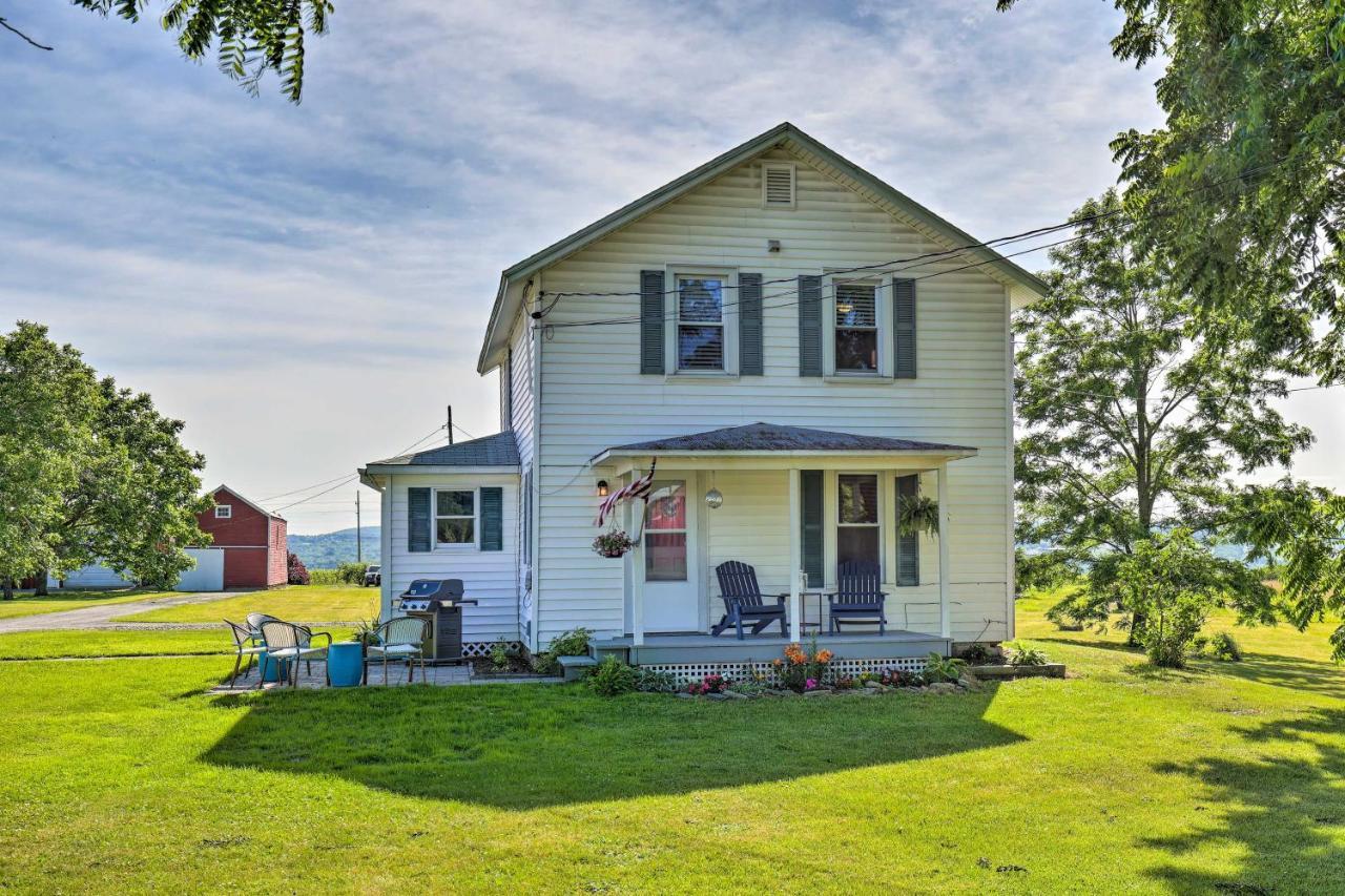 Finger Lakes Farm Retreat Walk To Wineries! Hector Exterior photo